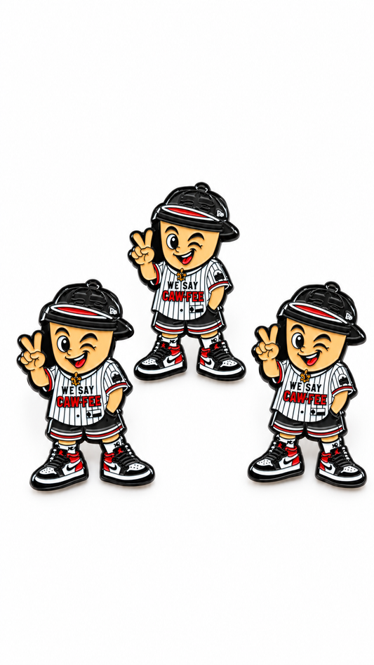Latte Larry Pin